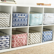 Cloth storage box clothes toy finishing box storage box folding drawer storage artifact quilt oversize