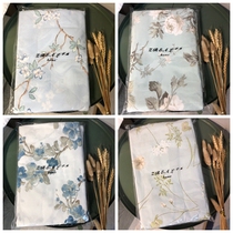 Durable and strong 60 cotton satin sheets pillowcase three-piece set small feel the more used the softer the cotton