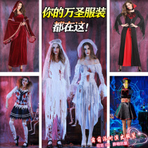 Halloween costume adult female vampire costume cosplay cosplay witch corpse bride dress