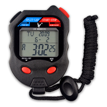 Stopwatch timer Tianfu PC100D three-row 100 track and field referee training fitness electronic sports stopwatch