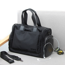 Short-distance travel bag men travel travel portable luggage bag mens bag business leisure large capacity canvas