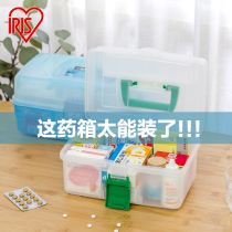 Alice household medicine box Classification Medicine storage box First aid box Family medicine box Portable Alice