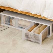 Alice drawer storage box wardrobe storage can be superimposed transparent storage storage box Alice plastic household