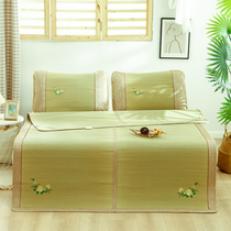 Summer straw mats 1 8m Double beds Foldable XI Winter Summer 1 5 m Natural Lin Grass sandmat Three sets