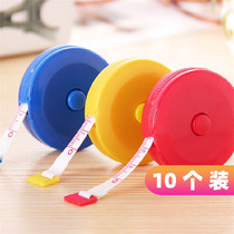 Mini portable small tape ruler measuring clothes meter ruler waist cute portable bust hip circumference ruler soft ruler