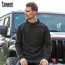 Free soldiers grab the guy in spring and summer plus thickening warm and wind coat double-sided rock velvet coat