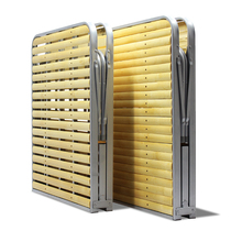 Guangdong Province special single nap office summer bamboo folding bed lunch bed 80CM wide solid version