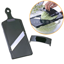 Japan imported Shimomura cabbage wire cleaner Cabbage wire cutter with hand guard vegetable slicing scraper planer knife