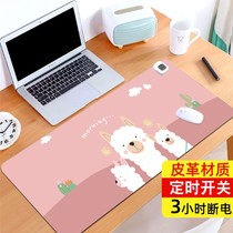 Heated mouse pad oversized heating table mat student desk mat desk mat office multifunctional warm