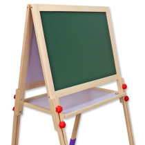 Childrens easel writing board erasable whiteboard drawing board bracket type household small blackboard double-sided magnetic childrens graffiti board