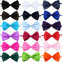 Childrens accessories cute bow tie boys and girls student shooting performance style dress suit shirt butterfly bow tie