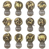 Caiton Golf Hat Clip Twelve Zodiac Hat Clip Accessories Ball Mark Mark Gift Dragon Tiger Monkey Chicken
