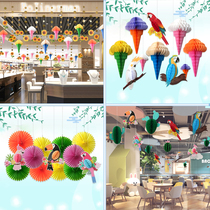 Kindergarten ornament Corridor Ring Chuang Classroom Decoration Air Mall Mei Chen Ceiling Creative Decoration Jewelry Store Hanging