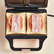 Small Bear Sandwich Machine Breakfast Machine Home Light Eating Machine Multifunction Heating Toast Bread Press Toaster Waffle Machine