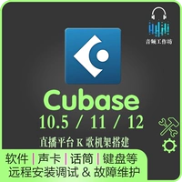 Cubase12 \ 11 \ 10.5 Software Sound Card Установка клавиатуры для создания разлома решения первой консультации.