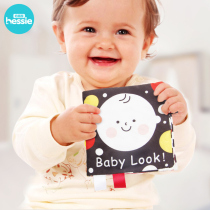 Ha Hei House Black & White Visual Training Morning Teaching Bubbook Baby ripping without rotten sound paper Puzzle Toy Baby for 3-12 months
