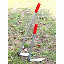 Small hoe planting vegetables digging soil household all-steel agricultural hoe farm tools rake outdoor loosening soil digging bamboo shoots weeding gardening tools