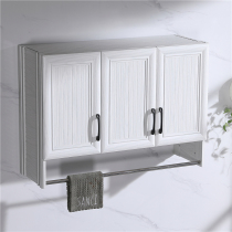 Space Aluminum Balcony Hanging Cabinet Wall Cabinet Light Lavish Storage Hanging Cabinet Wall Containing Cabinet Toilet Waterproof Bathroom Wall Cabinet