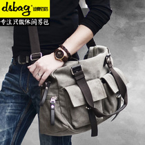 Men Skew Satchel Large Capacity Sails Buns Bag Men Casual Sports Single Shoulder Bag Mens Bag Day Ensemble Hand Travel Bag