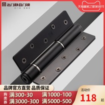 Famous door silent hydraulic hinge buffer hinge spring 5 inch hinge household invisible door automatic door closing device