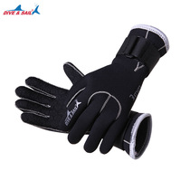DIVESAIL diving GLOVES 3MM comfortable non-slip warm wear-resistant hand guard diving fabric surf snorkeling gloves