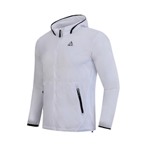 Li Ning windbreaker men spring and autumn outdoor sports series running coat men lightweight casual coat AFDN085