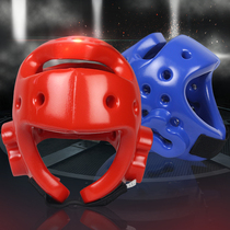 Thickened Taekwondo Helmet Adult Boxing Protective Head Children Loose taekwondo Thai Karate Karate Training Equipment to protect the face