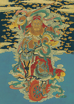 The Taoist portrait of the Taoist spiritual official the capital of the sky the true and false the great and the evil the mighty and brave paintings-4