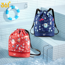 361 degrees dry and wet separation waterproof swimming bag boy backpack female bag bag storage bag swimming equipment