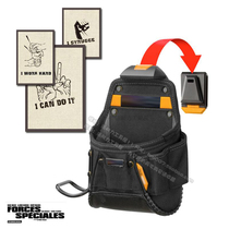 Special super heavy-duty tool bag Quick-plug industrial-grade electrician multi-function multi-bag waist bag parts storage bag