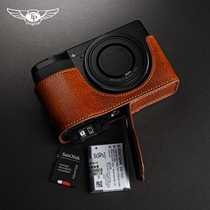 TP original real cowhide Ricoh GR3 camera bag GR3 leather case GRiii protective case GR 3 generation handle