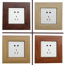 Light luxury style wall sticker shielding switch panel decorative patch switch protective cover home decoration simple modern