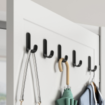 Punch-free adhesive hook Strong viscose door clothes rack wall load-bearing toilet storage hook wall hanging