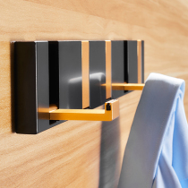 Clothes hangers after a row of doors hung hanger into door hanging clothes hook wall-mounted wall blouse cap invisible hook free of punch