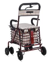 Elderly shopping cart Elderly trolley Shopping cart for the elderly walker walker can sit and fold