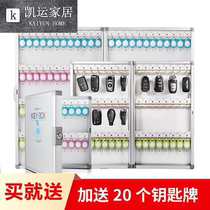 * Key box Management box wall-mounted Real Estate key Cabinet Management cabinet car spare password key storage box hanging