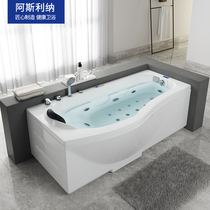 Bathtub Household small apartment type Adult couple Acrylic bathtub Japanese mini surf massage constant temperature heated bath