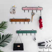 ins hook creative genguan key wall-mounted Nordic decoration containing clothing cap door wall hanging clothes rack