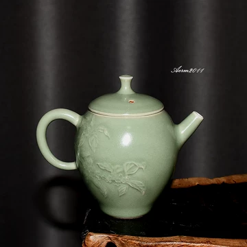 青瓷龙纹茶壶-青瓷龙纹茶壶促销价格、青瓷龙纹茶壶品牌- 淘宝