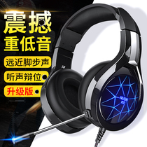 Nosy N1 headset Head-mounted computer headset Desktop gaming headset with microphone Eat chicken listen to the sound debate USB cable with microphone Desktop laptop mobile phone universal