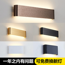 Modern minimalist Living room Bedroom bedside wall lamp Study Bathroom aisle Stairwell wall lamp Creative background wall lamp