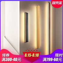 Wall lamp Modern long wall lamp Bedroom bedside wall lamp Living room balcony aisle Nordic simple creative LED wall lamp
