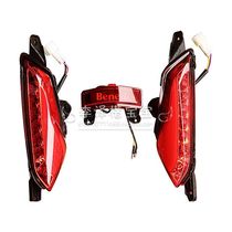 Suitable for BJ500GS-6A BJ502C rear left and right taillight decorative light mounting plate