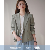 Great Joy Homemade | Air Conditioning Suit | Suit Jacket Woman 2022 New 100 Hitch Straight Cylinder Acetate Suit Blouse