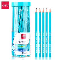(Antibacterial series)Primary school pencils Deli stationery antibacterial student pencils Childrens primary school students with hb pencils 12 pcs 50 pcs
