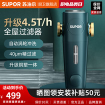 Supoir front filter Home tap water Large flow Anti-flushing Full house Central Water purifier QD606