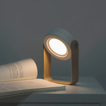 Creative charging lantern warm light night light folding book lamp bedroom bedside reading lamp trembling sound Net Red Girl heart