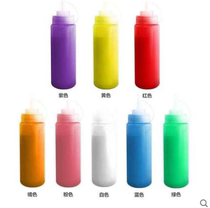 Color running powder spray bottle street shoot corn flour rainbow running powder squeeze bottle jet corn starch spray color run