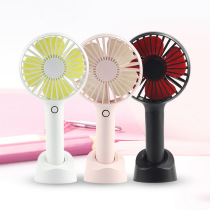 Creative USB small fan mini mute charging desktop outdoor portable handheld fan lettering custom logo