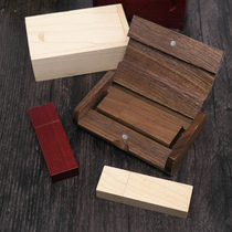 USB3 0 flash memory U disk 8G U disk wood bamboo wood high-speed customized creative gift customized LOGO lettering